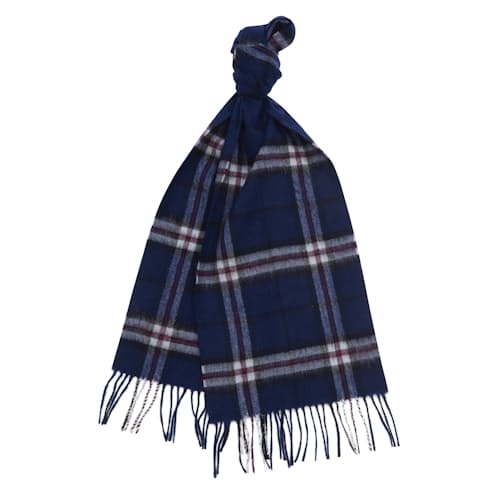 laydown image of Barbour New Check Scarf