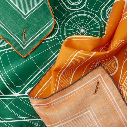 laydown image of The Auto Kerchief Set