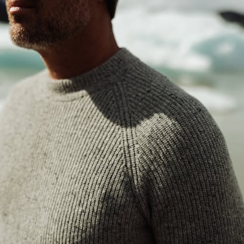 lifestyle image of Highlands Guide Crewneck Sweater