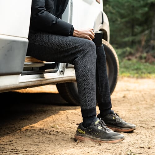 laydown image of Seamless Jogger