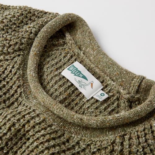 lifestyle image of Recycled Cotton Headlands Rollneck Sweater