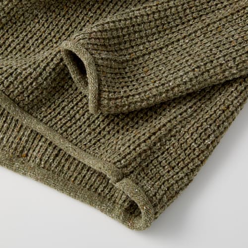 lifestyle image of Recycled Cotton Headlands Rollneck Sweater