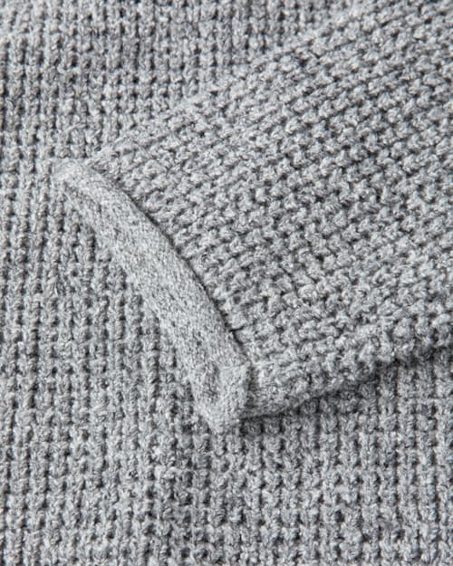 laydown detail image of Recycled Cotton Headlands Rollneck Sweater