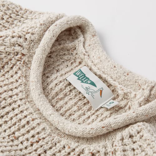 lifestyle image of Recycled Cotton Headlands Rollneck Sweater