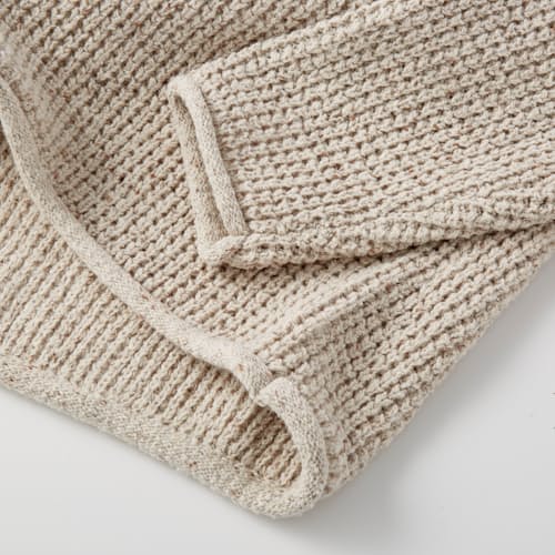 lifestyle image of Recycled Cotton Headlands Rollneck Sweater