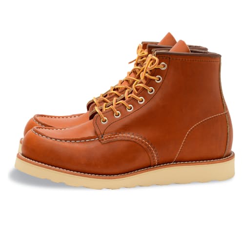 laydown image of Classic 6" Moc Toe Boot