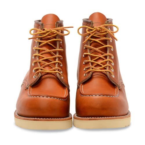 laydown image of Classic 6" Moc Toe Boot