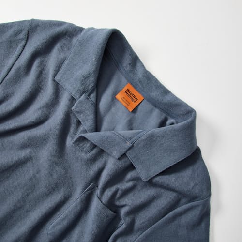 laydown detail image of Vintage Terry Polo