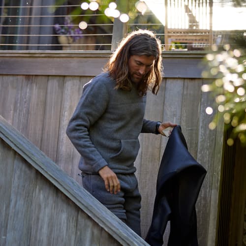 laydown image of Dawn Patrol Fleece Crew