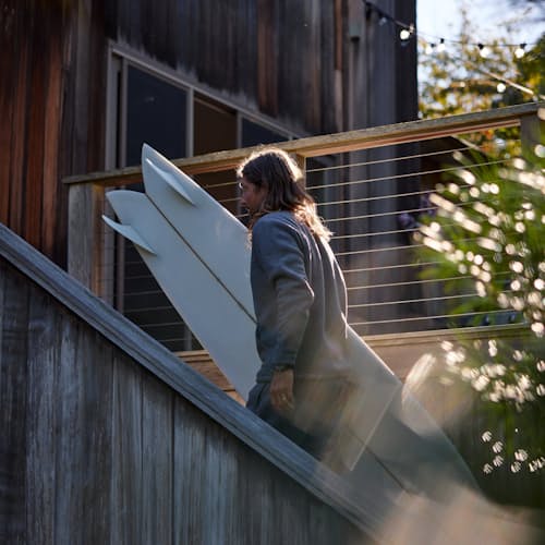 laydown image of Dawn Patrol Fleece Crew