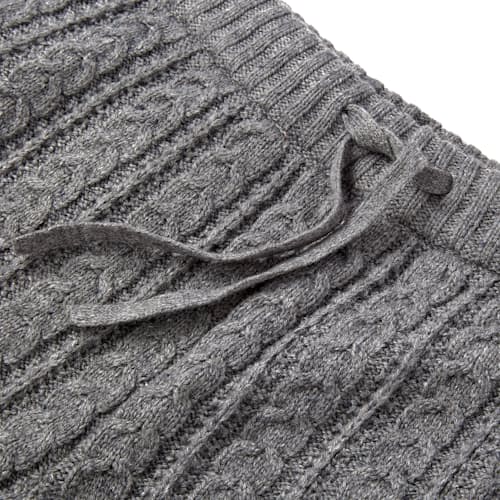 laydown image of Seawool Cable Knit Pants