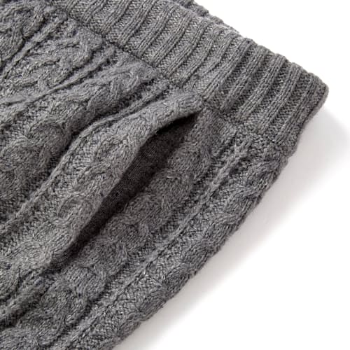 laydown image of Seawool Cable Knit Pants