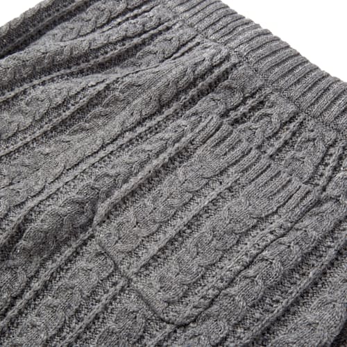 laydown image of Seawool Cable Knit Pants
