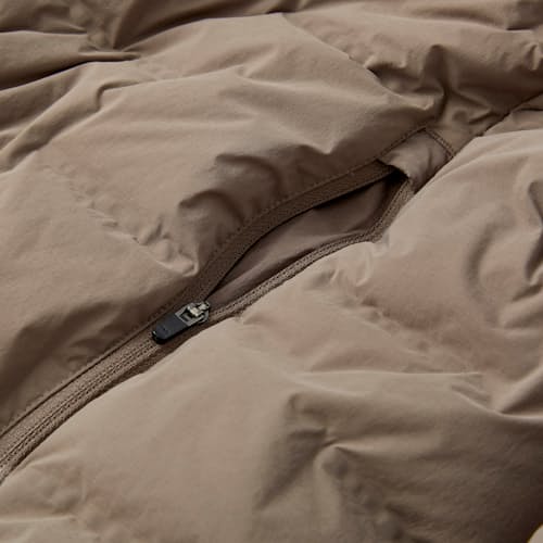 laydown image of Stealth Down Hoodie