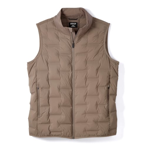 laydown image of Stealth Down Vest