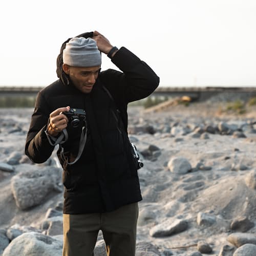 laydown image of Volt Parka