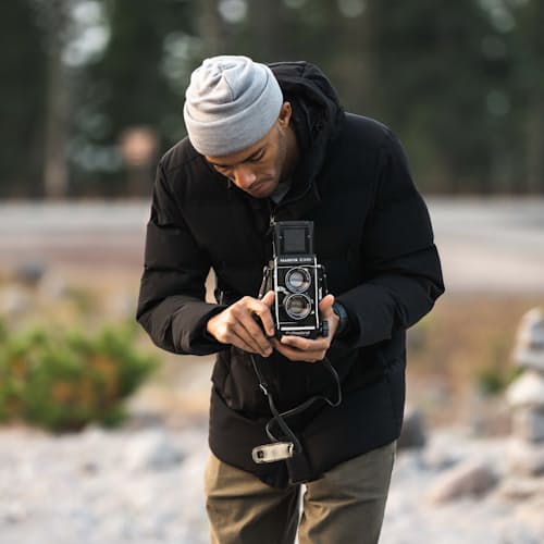 laydown image of Volt Parka