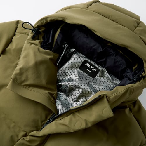 laydown image of Volt Parka