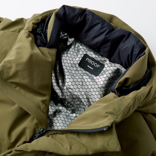 laydown image of Volt Parka