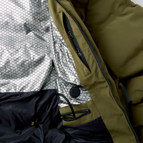 laydown image of Volt Parka