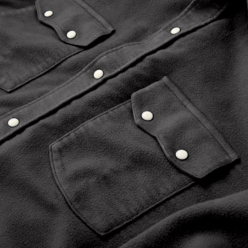 laydown detail image of Moleskin Pearl Snap Shirt