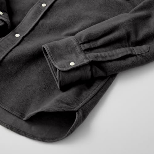 laydown detail image of Moleskin Pearl Snap Shirt