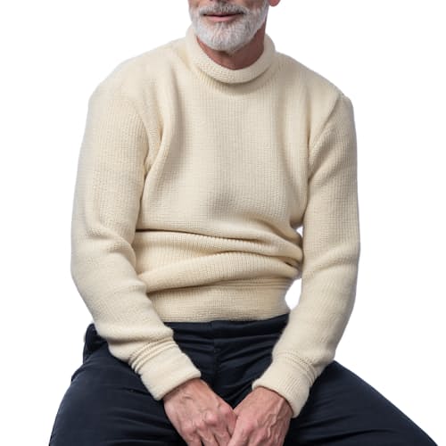 laydown image of Mini Rollkragen Fisherman Sweater