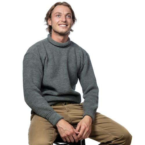 laydown image of Mini Rollkragen Fisherman Sweater