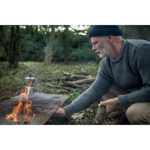 laydown image of Mini Rollkragen Fisherman Sweater