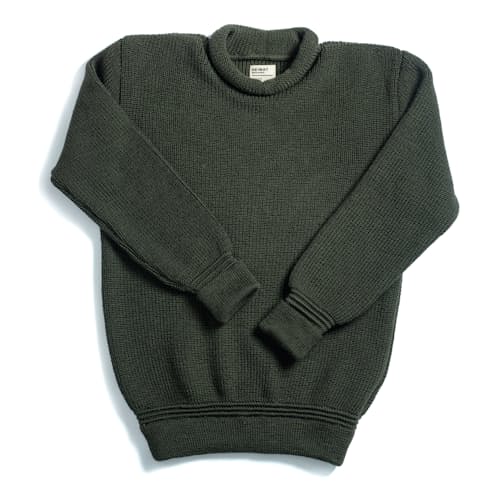 laydown image of Mini Rollkragen Fisherman Sweater