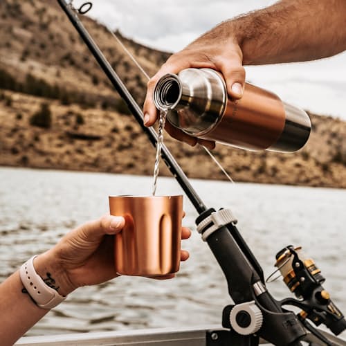 lifestyle image of Firelight 750 Flask