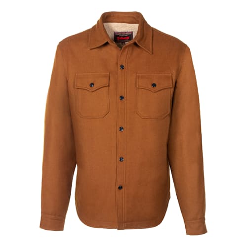 laydown image of Sherpa Lined CPO Shirt Jacket