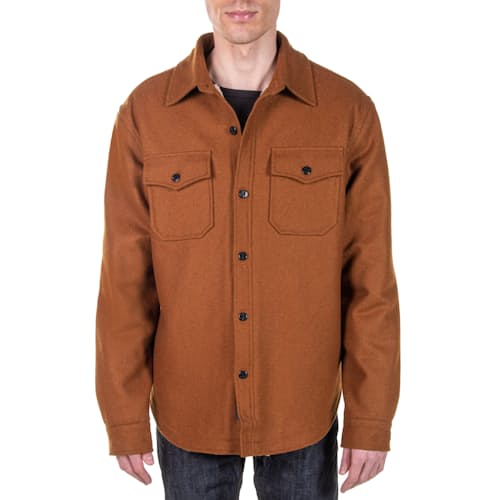 laydown image of Sherpa Lined CPO Shirt Jacket