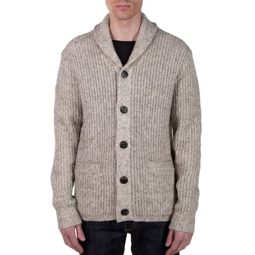 laydown image of Yak Blend Cardigan