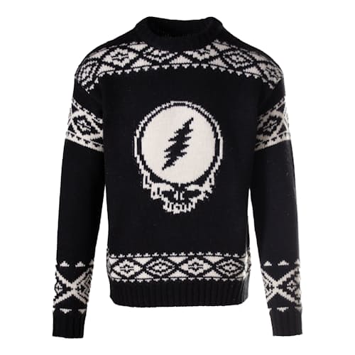 laydown image of Grateful Dead Fair Isle Sweater