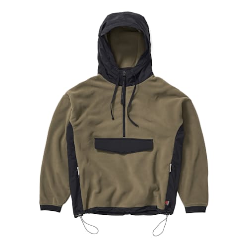 laydown image of Anorak Fleece