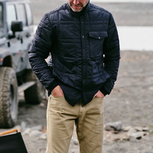 laydown image of Moonweight Shirt Jacket