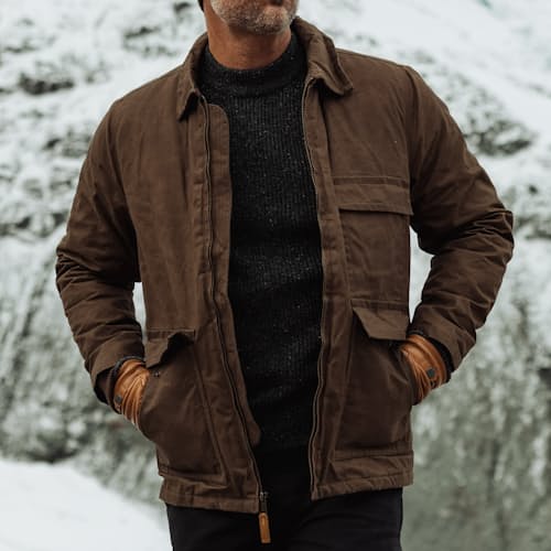 laydown image of Highlands Jacket