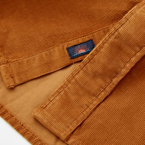 laydown image of Stretch Corduroy Shirt