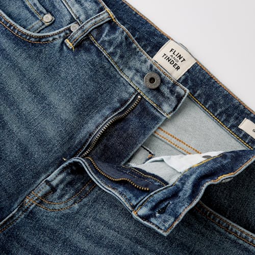 laydown detail image of Everyday Stretch Denim - Straight