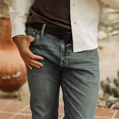 lifestyle image of Everyday Stretch Denim - Straight