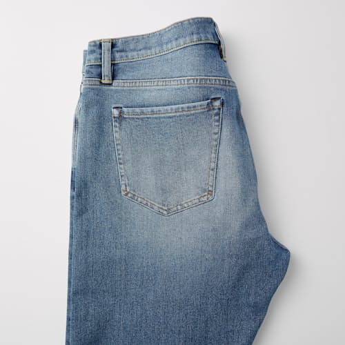 laydown detail image of Everyday Stretch Denim - Slim