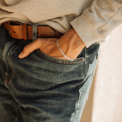 lifestyle image of All-American Stretch Denim - HB Straight