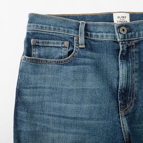 laydown image of All-American Stretch Denim - HB Straight