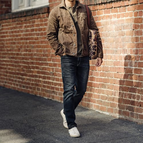 lifestyle image of All-American Stretch Denim - HB Slim