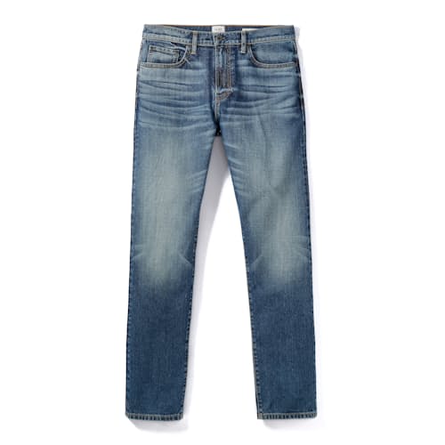 laydown image of Deadstock Stretch Selvedge Denim - Slim