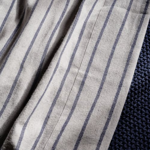 laydown image of Eco Heather Flannel Sheet Set - King