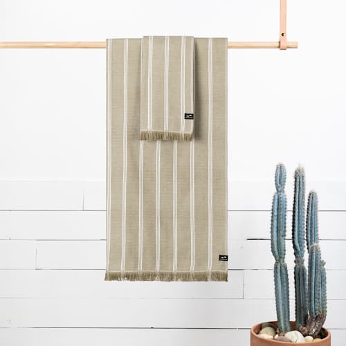 laydown image of Koko Bath Hand Towel