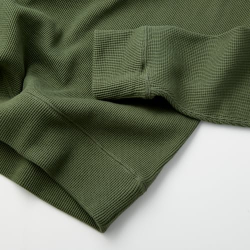 laydown image of Surplus LS Waffle Henley