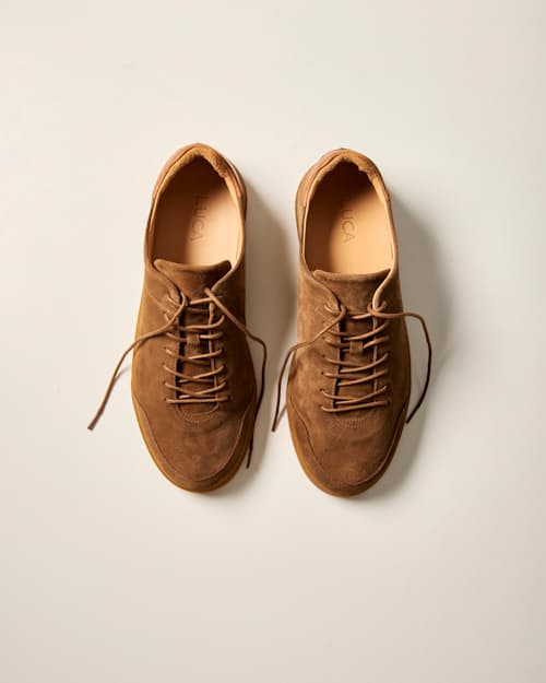 no crop image of Suede Terra Low Sneaker